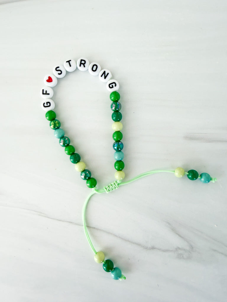 Gluten-Free Bracelet: "GF Strong"