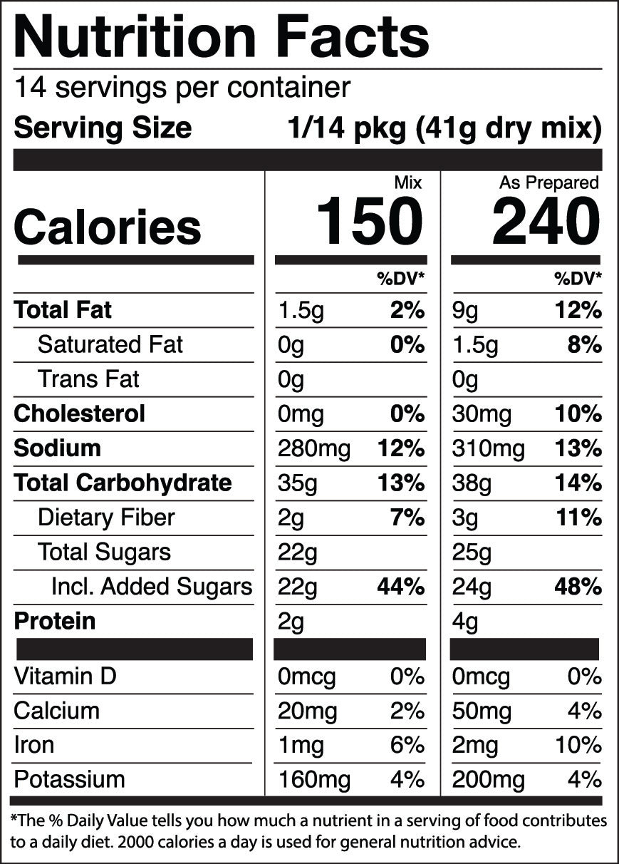 Jessica's Chocolate Cake Mix