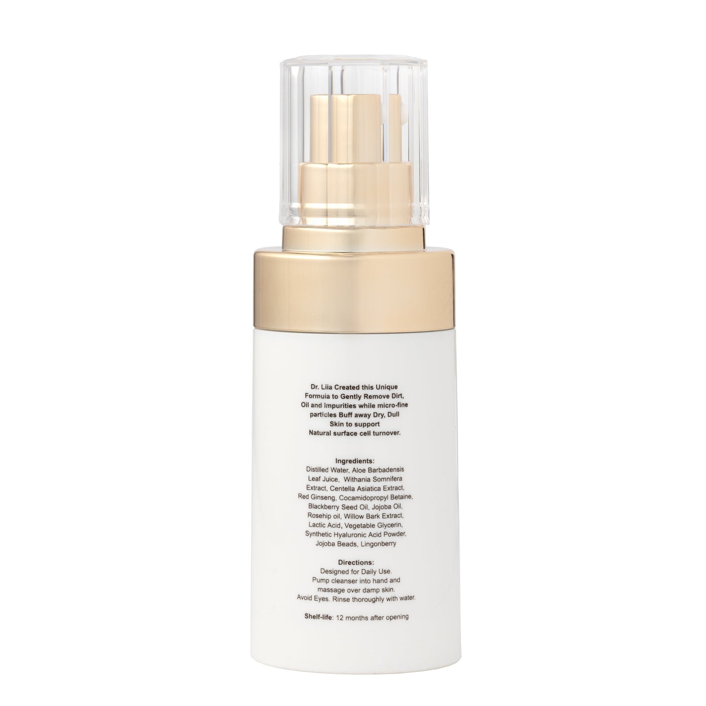 EpiLynx gentle exfoliating face scrub with hyaluronic acid, aloe vera, and biodegradable jojoba beads for daily cleansing.