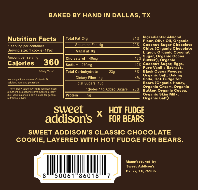 Sweet Addison's Hot Fudge Cookies