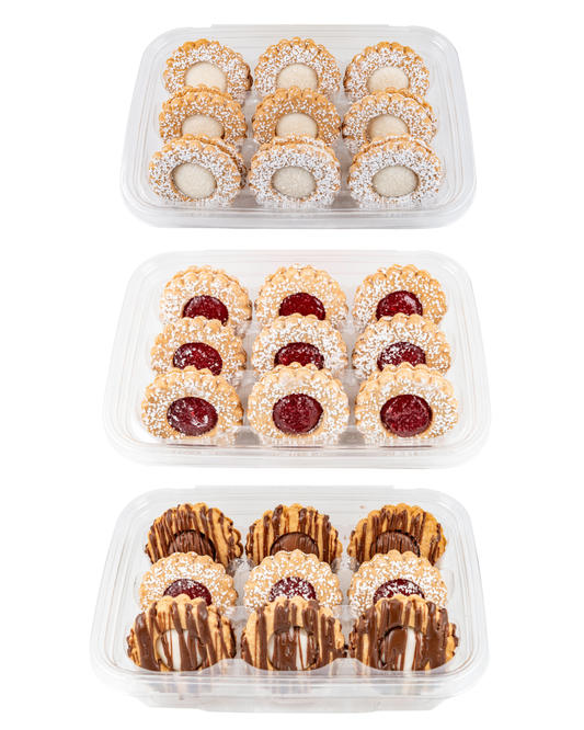 My Dad's Cookies 6oz Linzer Assortment - 3 Count