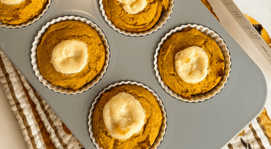 Easy Gluten-Free Pumpkin Cream Cheese Muffins