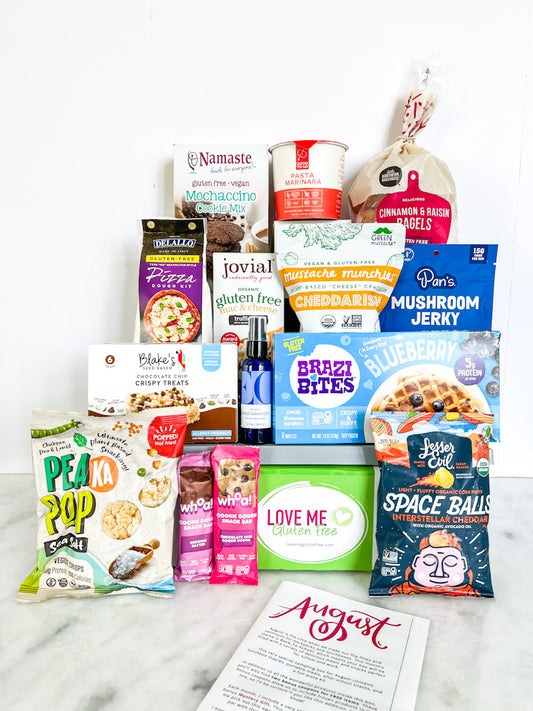 September 2024 love me gluten free subscription box