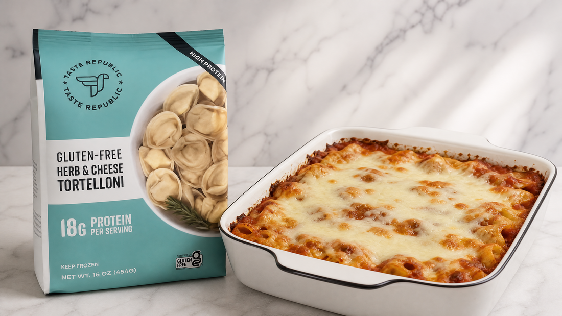 What's for Dinner? One-Pot Gluten-Free Tortelloni Bake