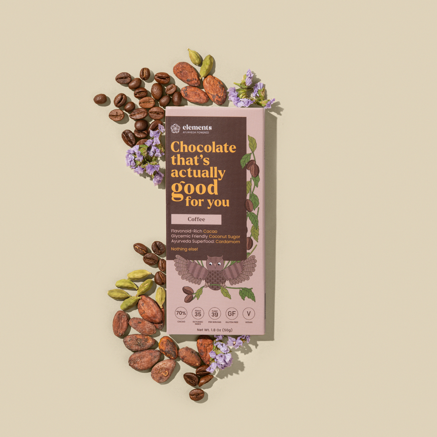 Assorted Elements Truffles The Classic Collection chocolates in elegant packaging with smooth, glossy finishes and rich, creamy textures.