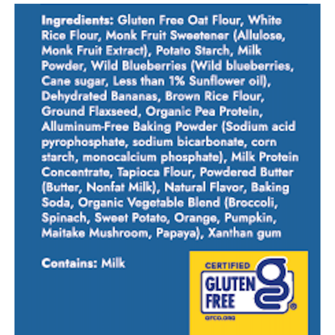 Hidden Foods Blueberry Pancake Mix 2-Pack