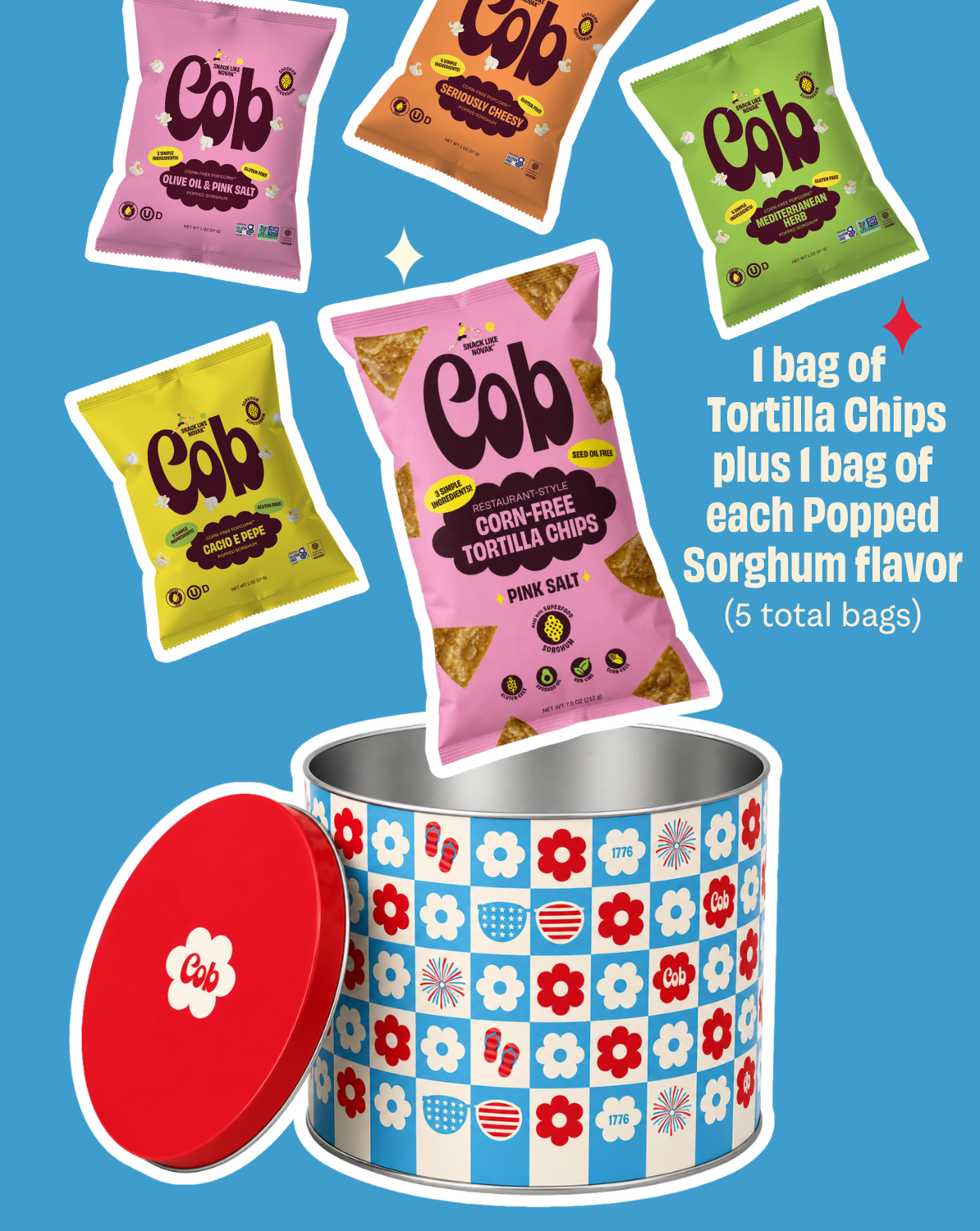 Cob - The Red, White & Cob Tin