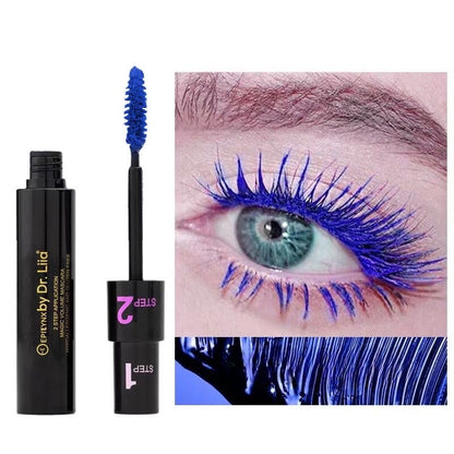 EpiLynx Epilynx Magic lengthening and volumizing mascara with vegan, gluten-free, smudge-resistant formula, showing the mascara wand and brush