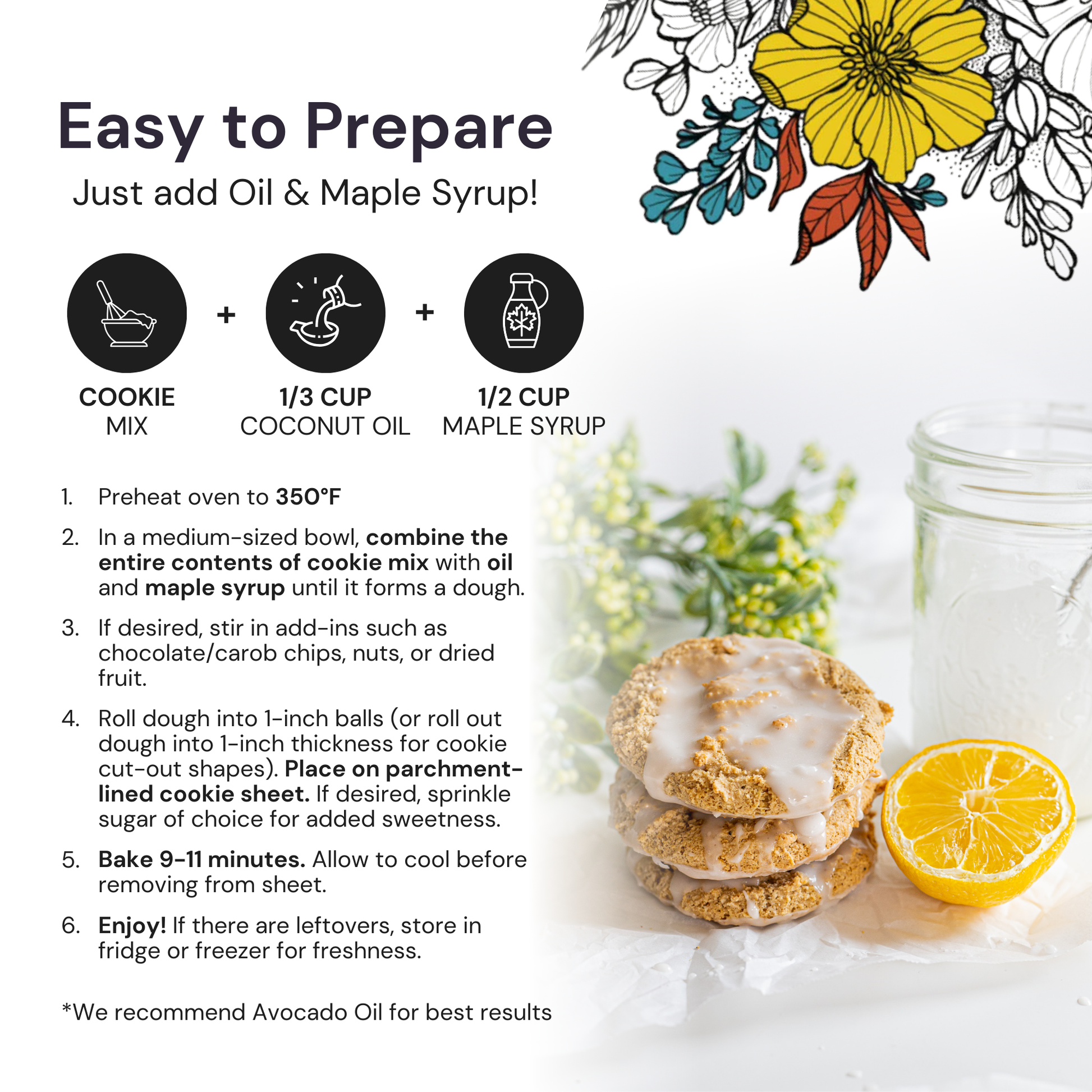 Sugar cookie mix by Eat G.A.N.G.S.T.E.R. Shop, featuring a bag of sweet, pre-mixed ingredients for baking delicious sugar cookies.