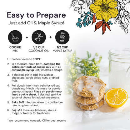 Sugar cookie mix by Eat G.A.N.G.S.T.E.R. Shop, featuring a bag of sweet, pre-mixed ingredients for baking delicious sugar cookies.