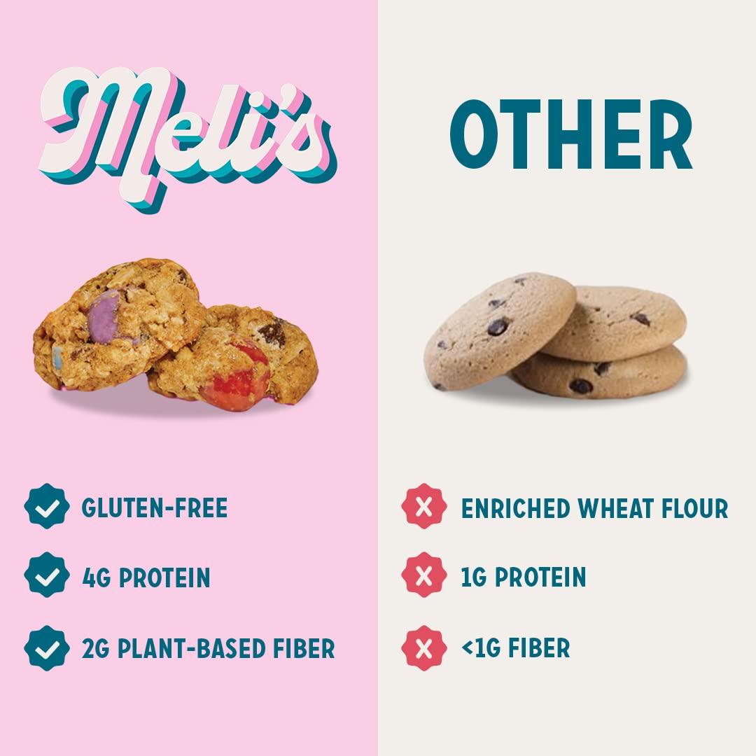Meli's Rainbow Chip Mini Cookies 3-Pack