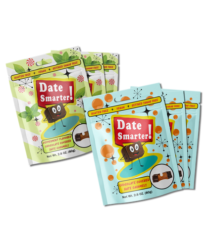 Date Smarter! Variety Pack: Peppermint & Original Flavor - 6pk