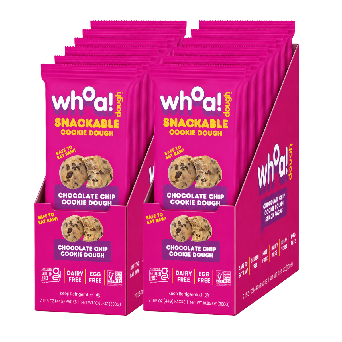 Whoa! Dough Snackable Chocolate Chip Cookie Dough