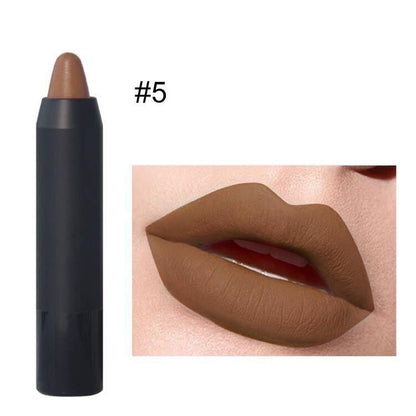 EpiLynx Perfect Lip Crayon in a sleek pencil form, showcasing the hydrating, buildable vegan and gluten-free lipstick balm.
