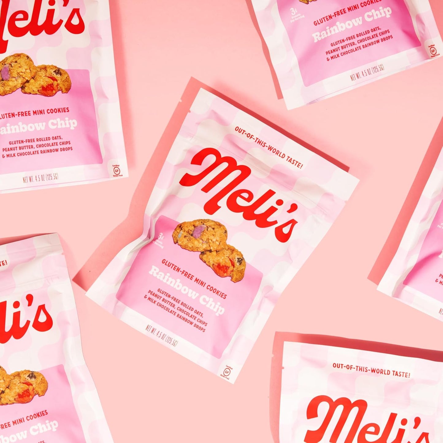 Meli's Rainbow Chip Mini Cookies 3-Pack