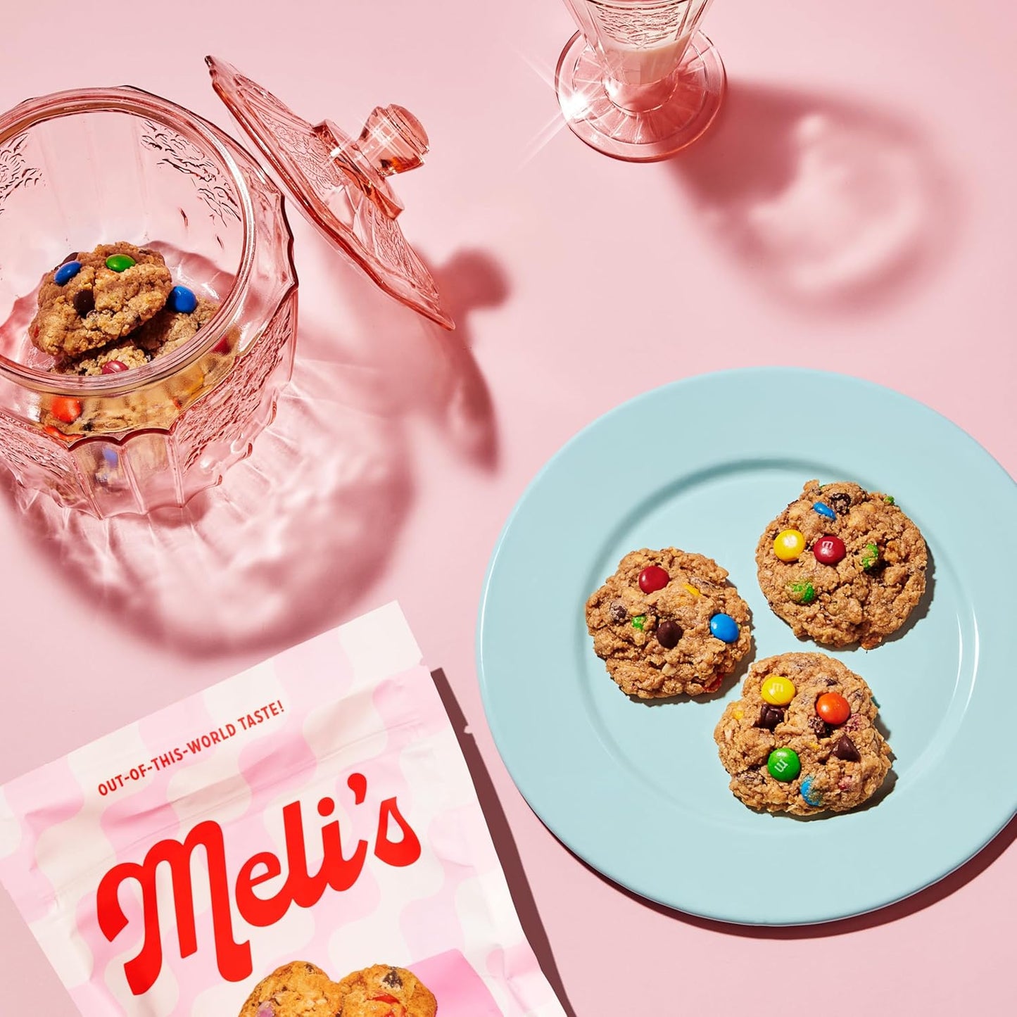 Meli's Rainbow Chip Mini Cookies 3-Pack