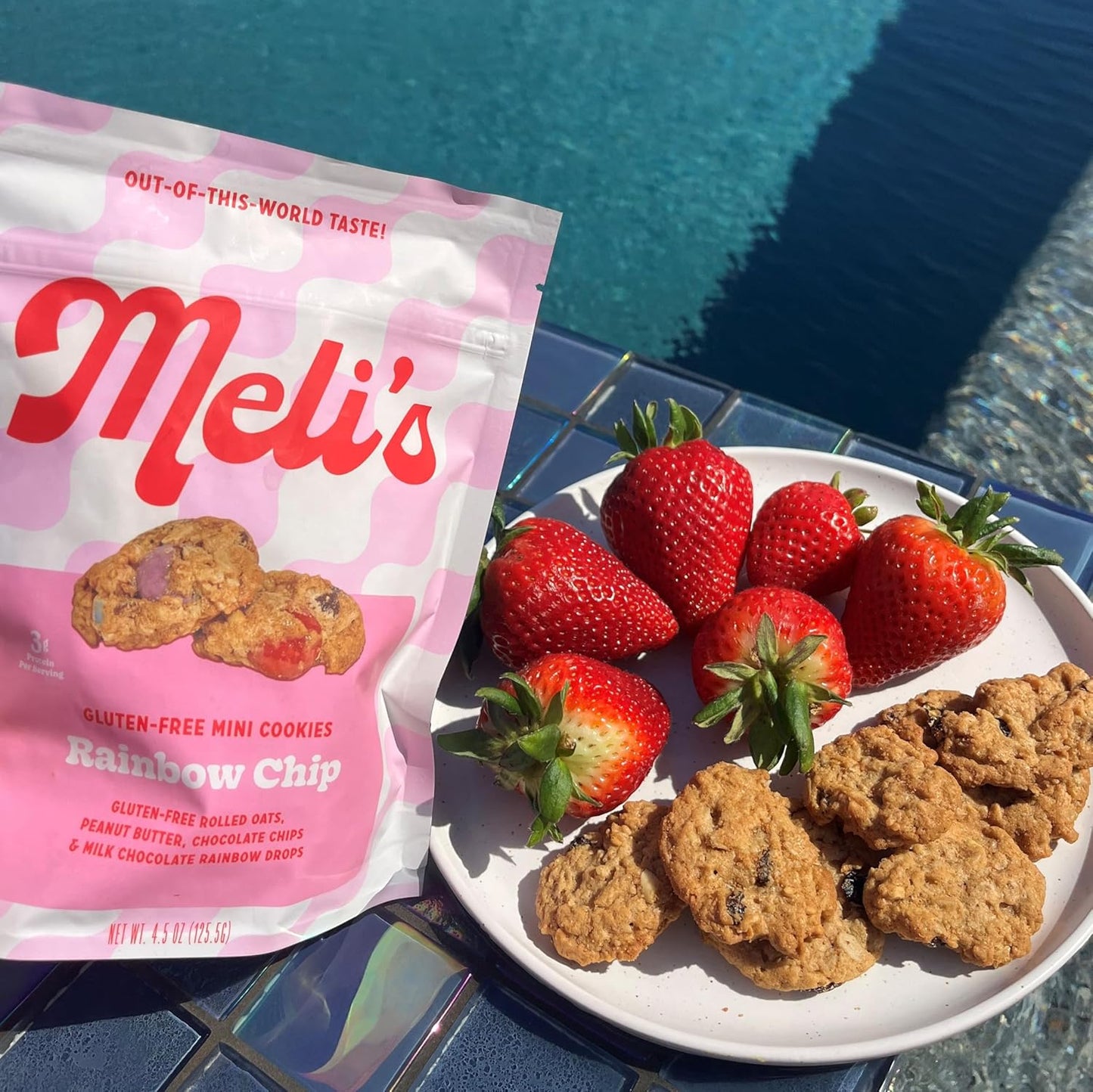 Meli's Rainbow Chip Mini Cookies 3-Pack