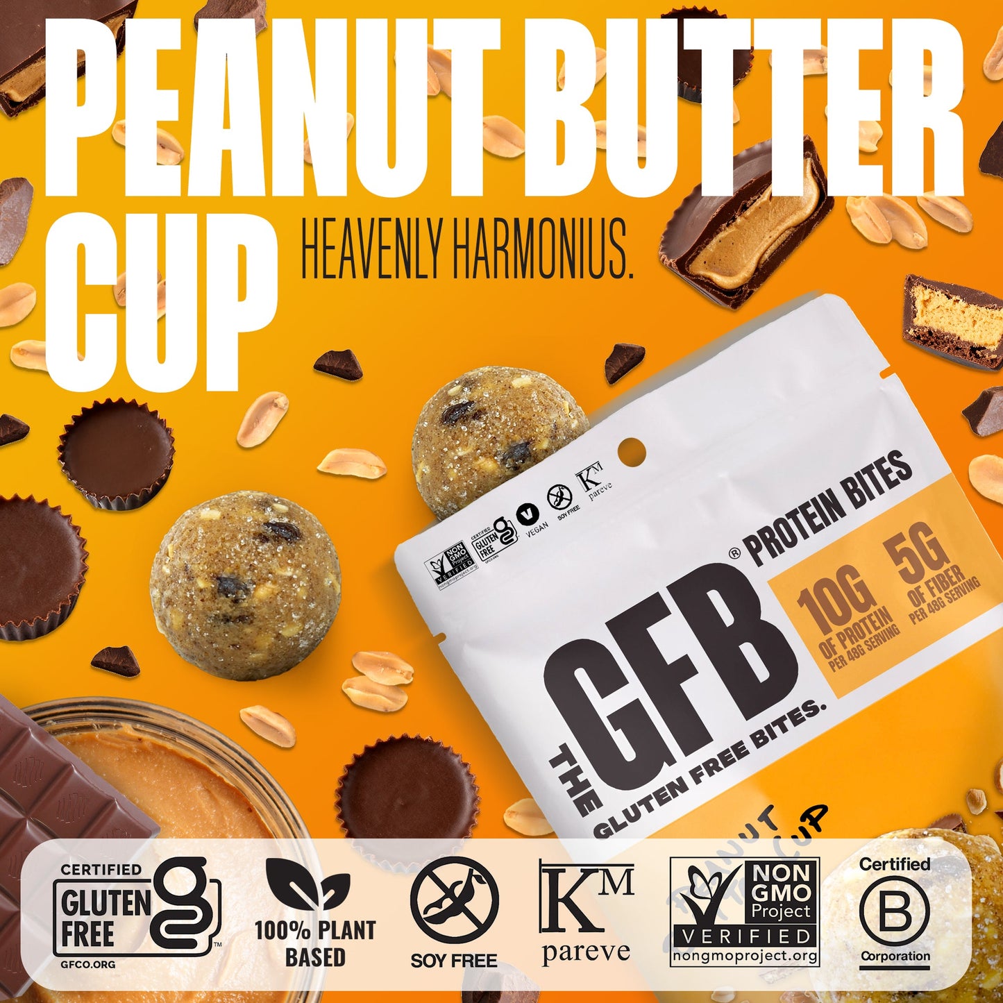 The GFB Peanut Butter Cup Bites