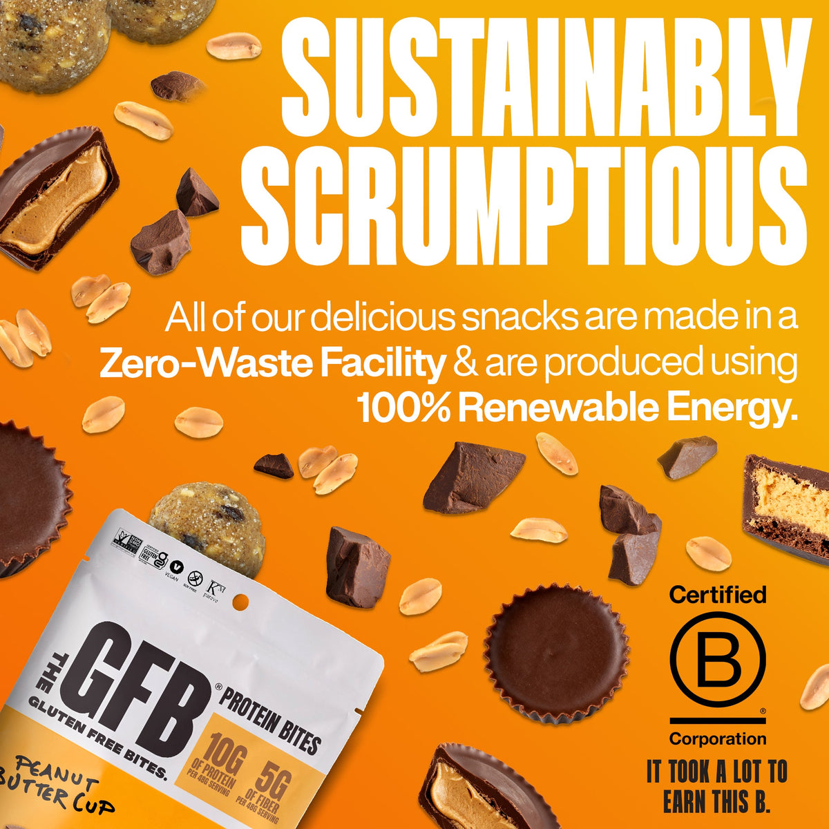 The GFB Peanut Butter Cup Bites