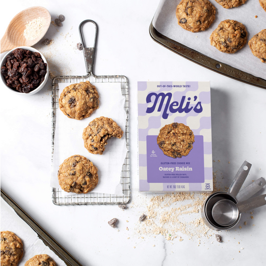 Meli's Oatey Raisin Cookie Mix (3-Pack)