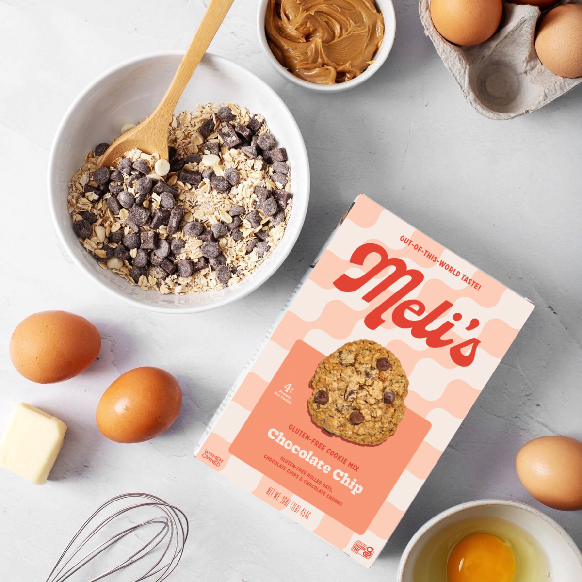 Meli's Chocolate Chip Cookie Mix (3-Pack)