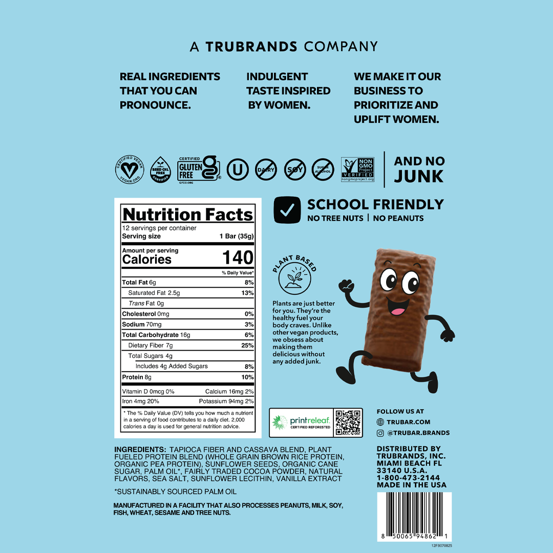 TRUBAR KiDS -  Fudge-Tastic Brownie Bar