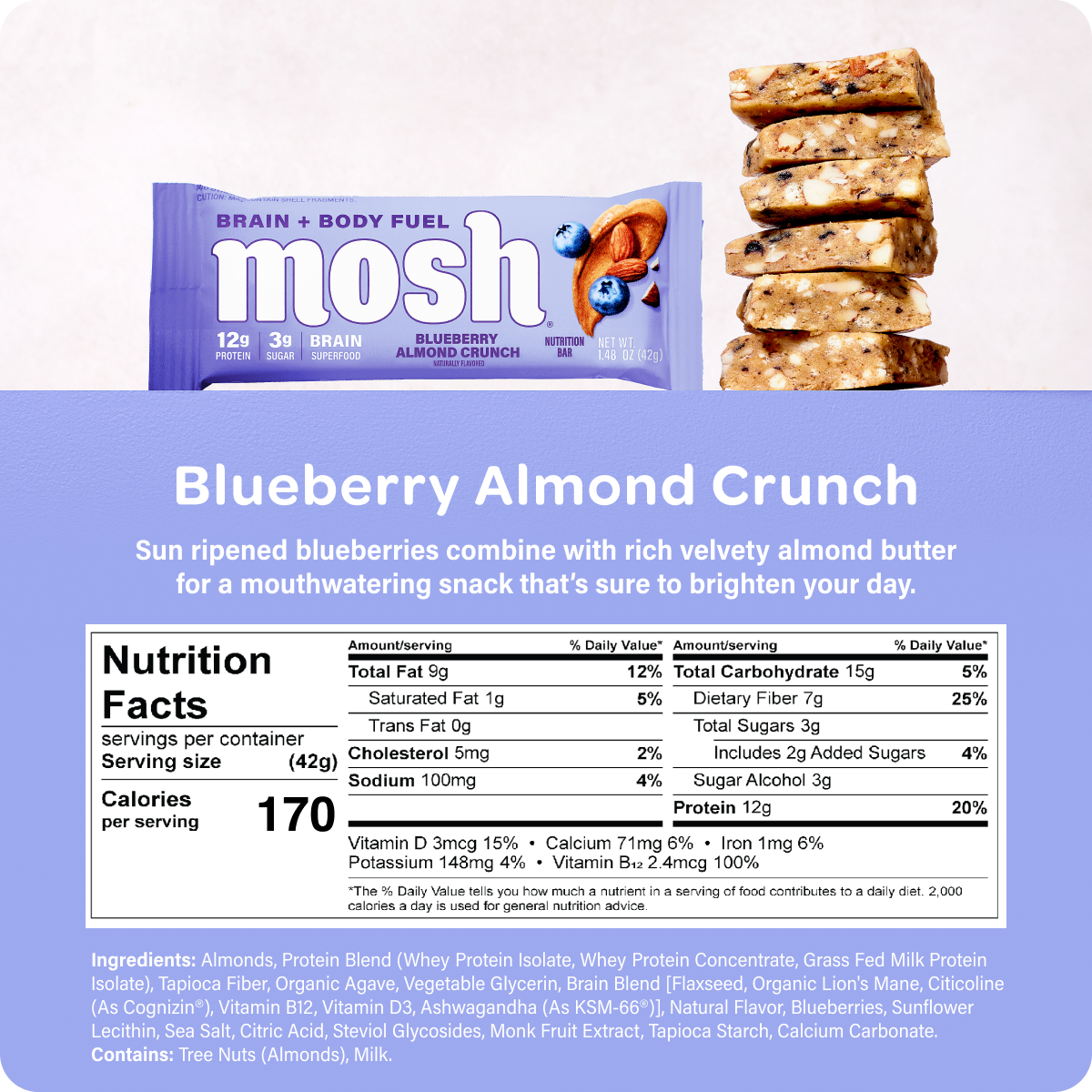 Mosh Blueberry Almond Crunch