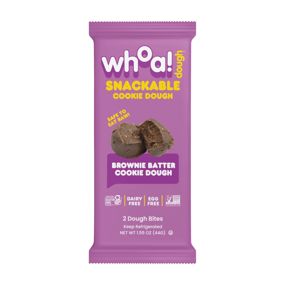 Whoa!Dough Snackable Brownie Batter Cookie Dough