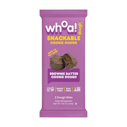 Whoa!Dough Snackable Brownie Batter Cookie Dough