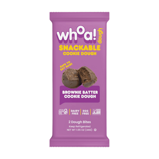 Whoa!Dough Snackable Brownie Batter Cookie Dough