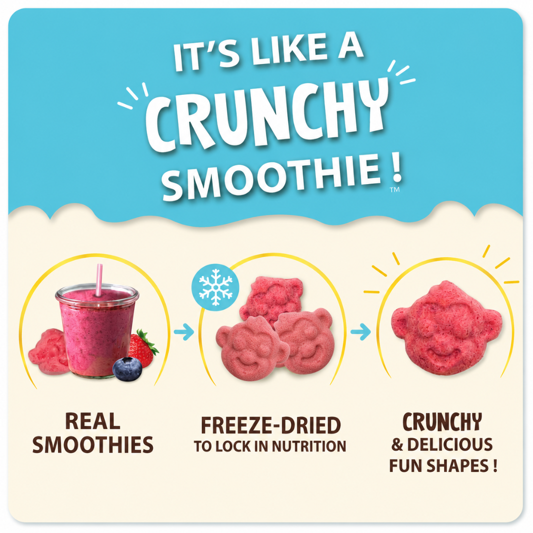 Hapinest Berry Banana Smoothie Crisps
