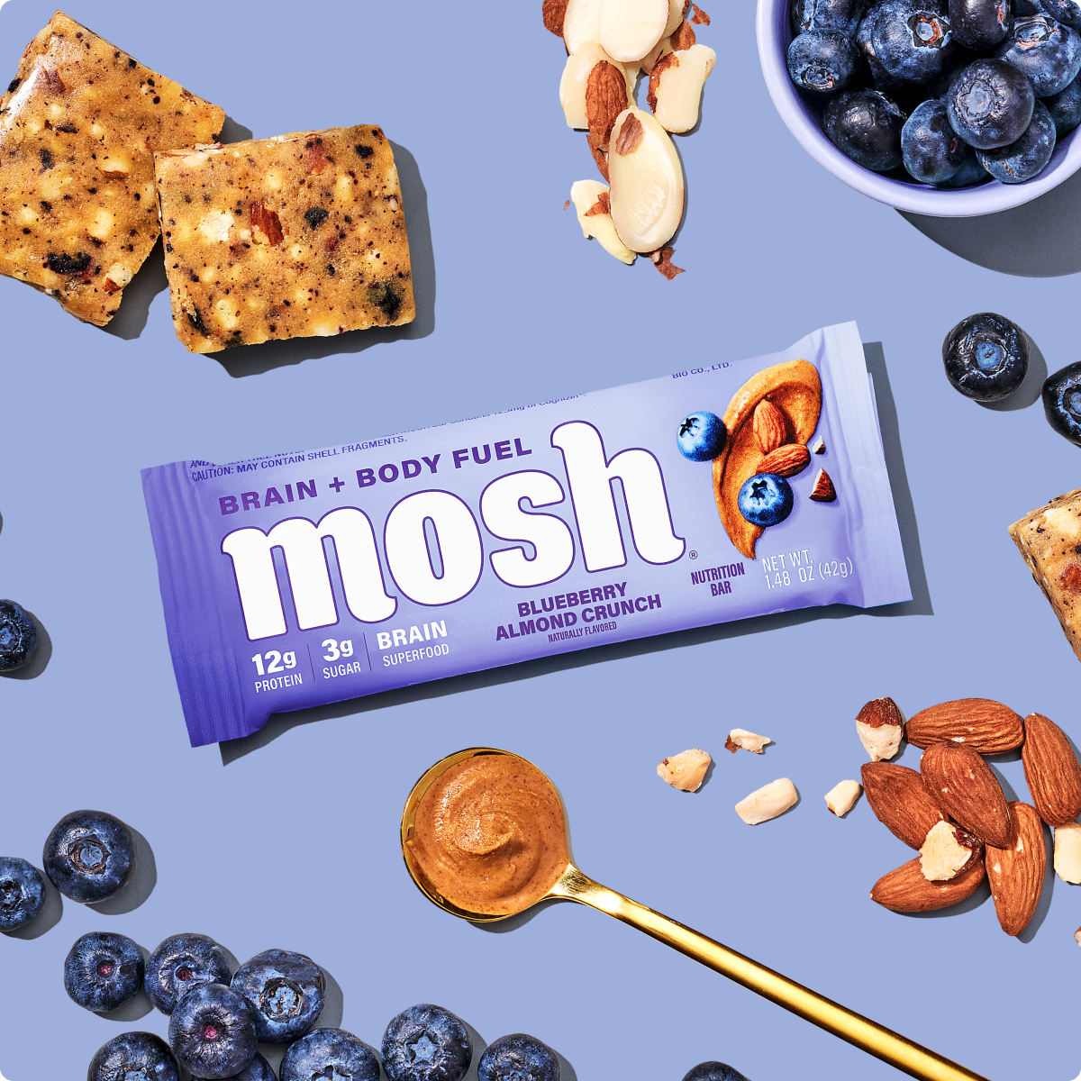Mosh Blueberry Almond Crunch