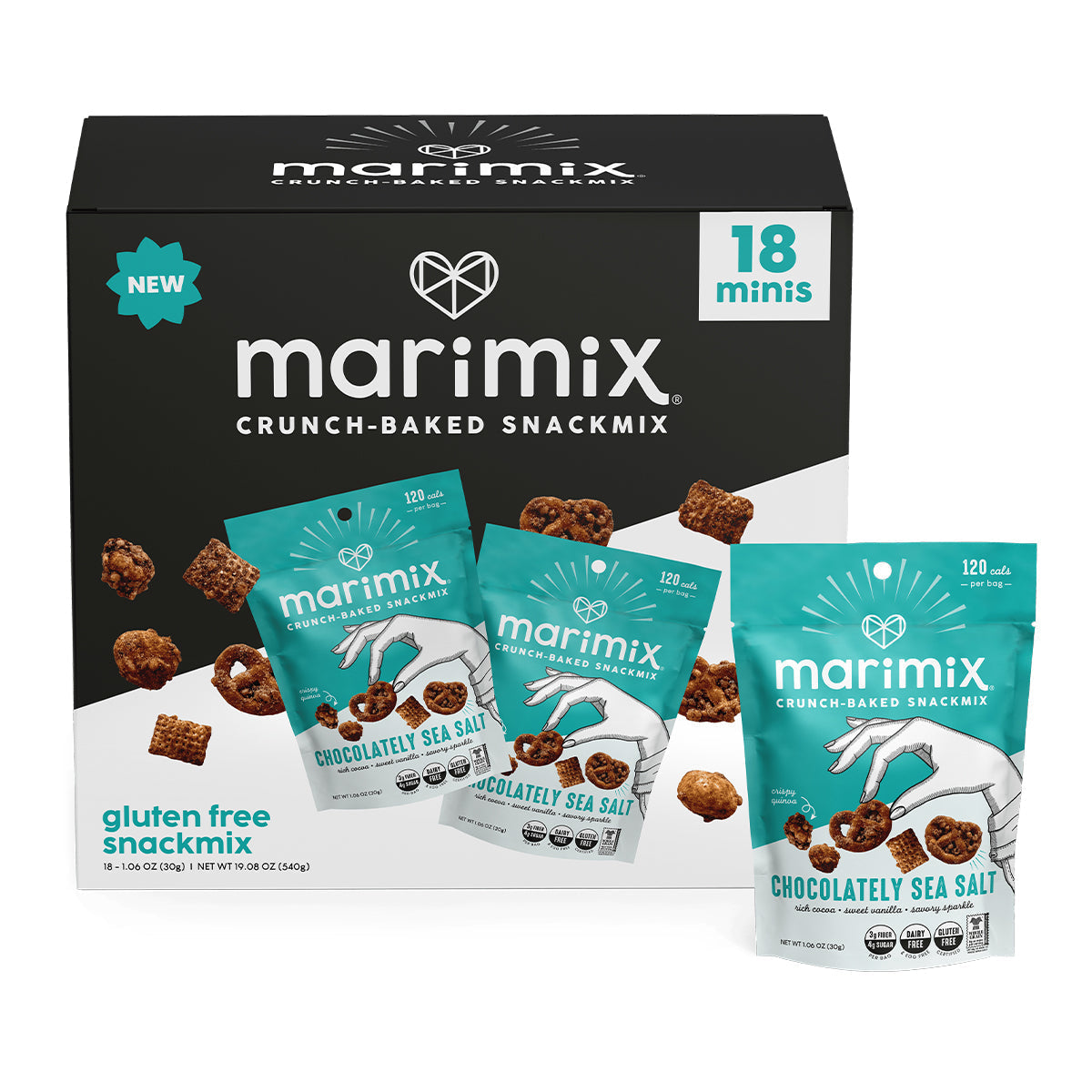 Marimix Chocolatey Sea Salt - Minis