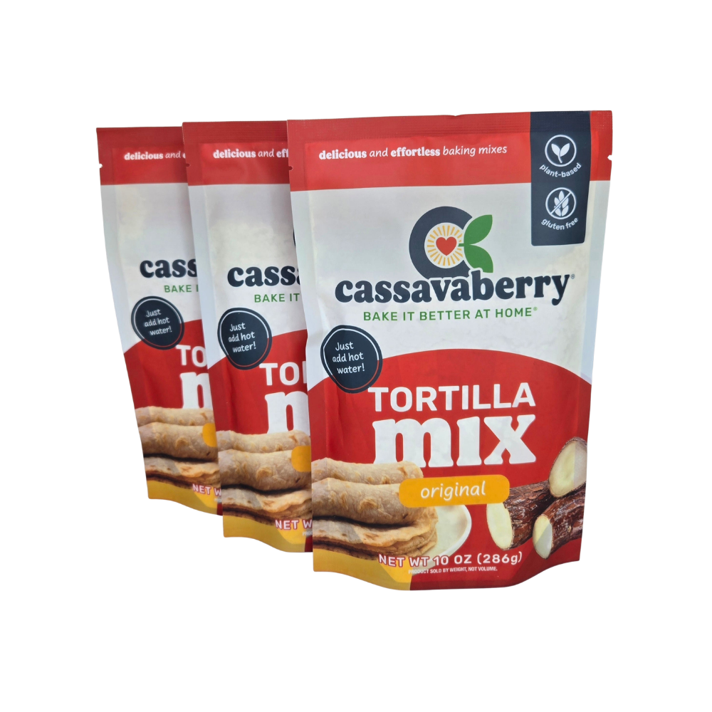 Cassavaberry Tortilla Mix | Grain-Free (3-pack)
