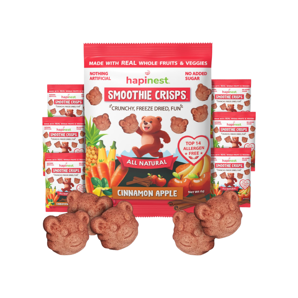 Hapinest Cinnamon Apple Smoothie Crisps