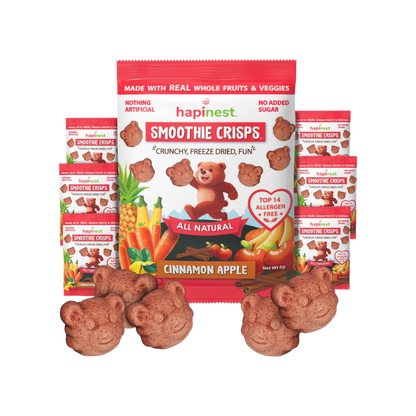 Hapinest Cinnamon Apple Smoothie Crisps