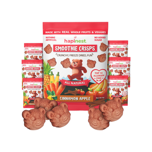 Hapinest Cinnamon Apple Smoothie Crisps