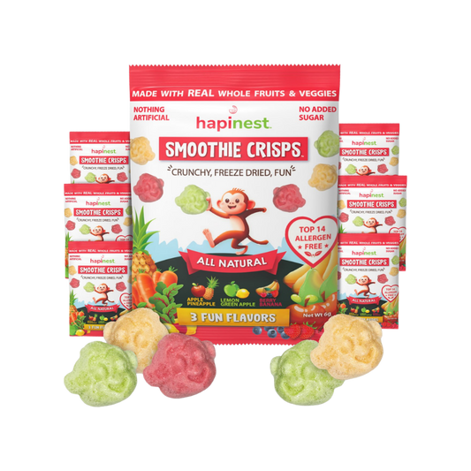 Hapinest 3 Fun Flavors Smoothie Crisps