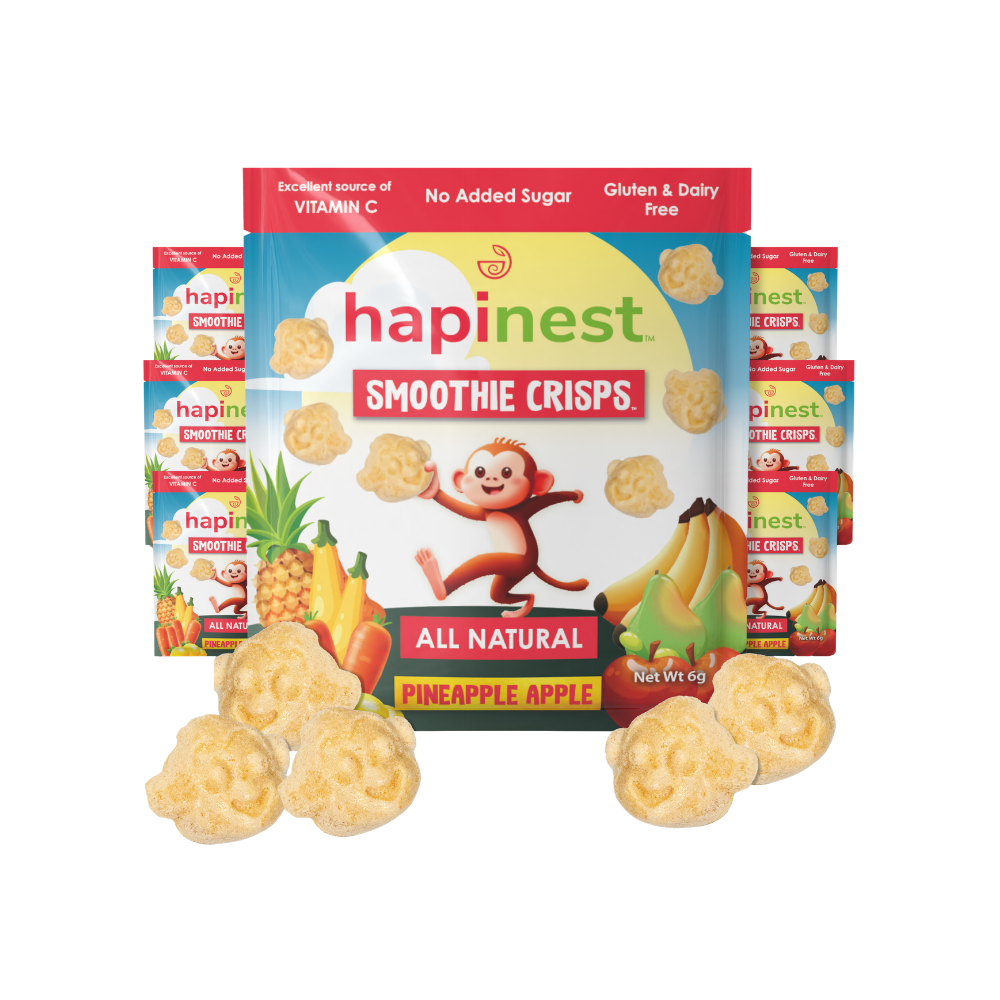 Hapinest Pineapple Apple Smoothie Crisps