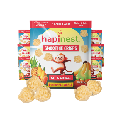Hapinest Pineapple Apple Smoothie Crisps