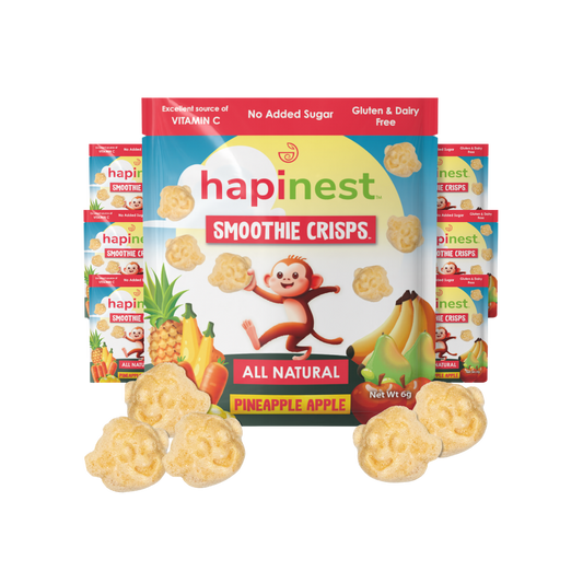 Hapinest Pineapple Apple Smoothie Crisps