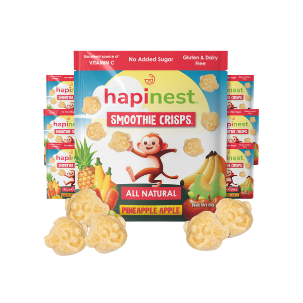 Hapinest Pineapple Apple Smoothie Crisps