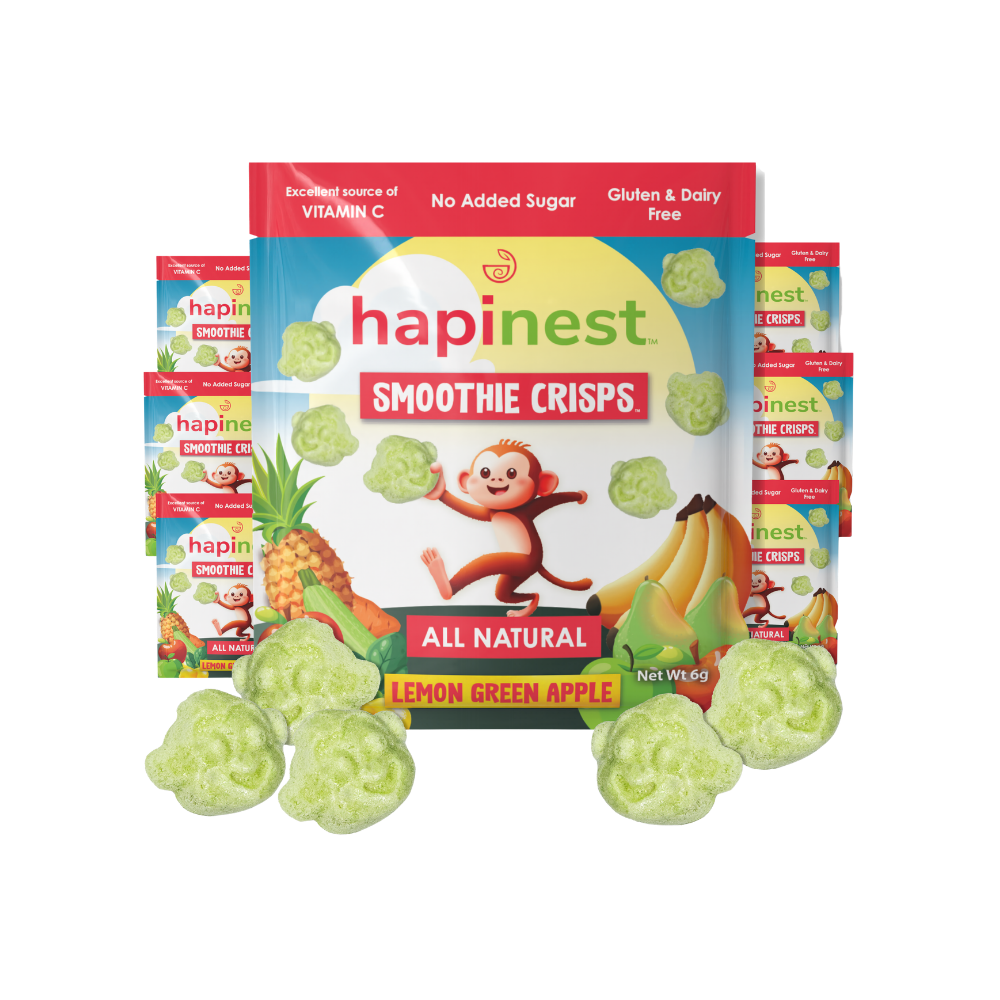 Hapinest Lemon Green Apple Smoothie Crisps
