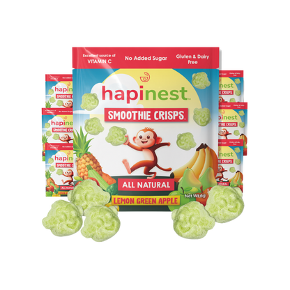 Hapinest Lemon Green Apple Smoothie Crisps
