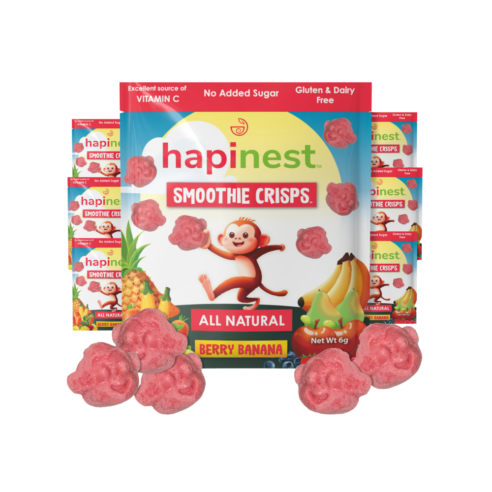 Hapinest Berry Banana Smoothie Crisps