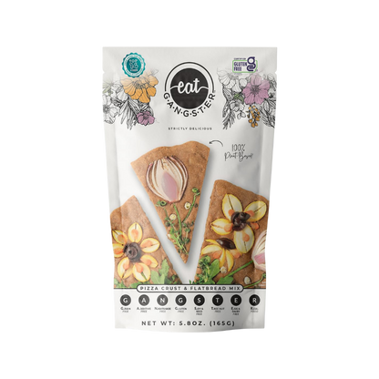 Eat G.A.N.G.S.T.E.R. VEGAN Pizza Crust & Flatbread Mix