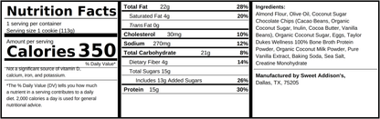 Sweet Addison's Creatine Chocolate Chip Cookies