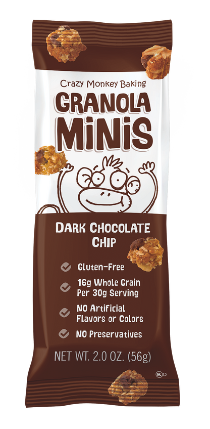 Crazy Monkey Grab & Go 12-Pack Granola