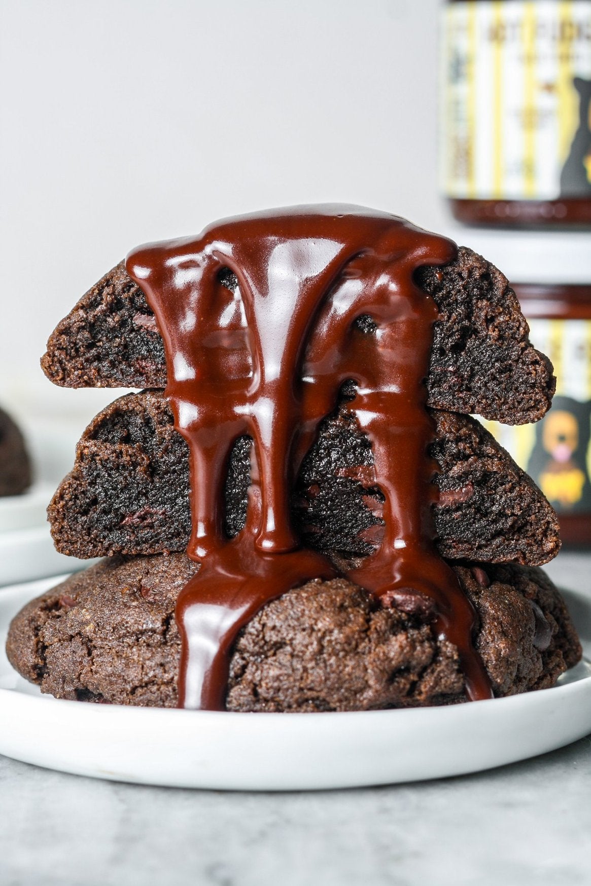 Sweet Addison's Hot Fudge Cookies