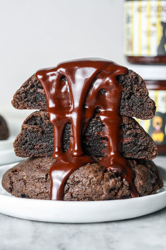 Sweet Addison's Hot Fudge Cookies